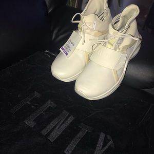 Puma x Fenty white sneakers
